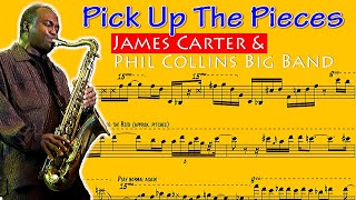James Carter - Pick Up the Pieces solo transcription (Phil Collins Big Band 1998 Montreux)