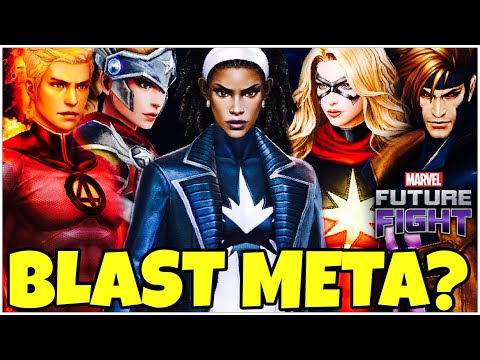 SPECTRUM VS THE BLAST META 👉 GAMBiT, MOONSTONE, HUMAN TORCH, SHARON ROGERS l Marvel Future FIGHT