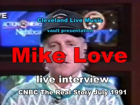 Beach Boys Mike Love interview July 1991 CNBC The Real Story
