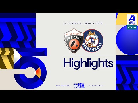Active Network-Feldi Eboli 3-4 | Goals and highlights | Matchday 12 | Serie A KINTO 2025/2026