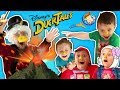 DUCKTALES VOLCANO SCIENCE EXPERIMENT Prank On SCROOGE McDUCK FUNnel Vision Skit