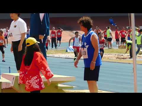 100M FINAL CAT 50 ANOS 2º S. -MASCULINO - MASTER 2017
