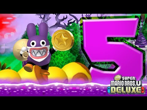 New Super Mario Bros. U Deluxe - World 5 - Soda Jungle