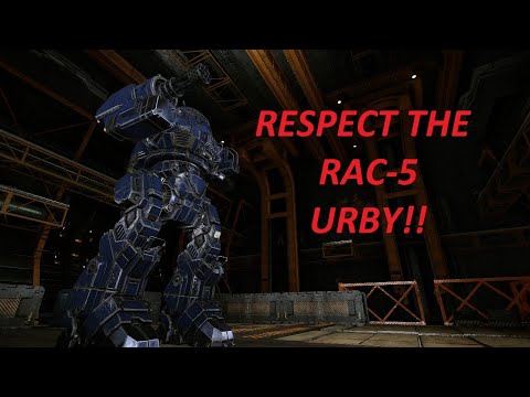 FEAR THE RAC-5 URBY- MWO Urbanmech build