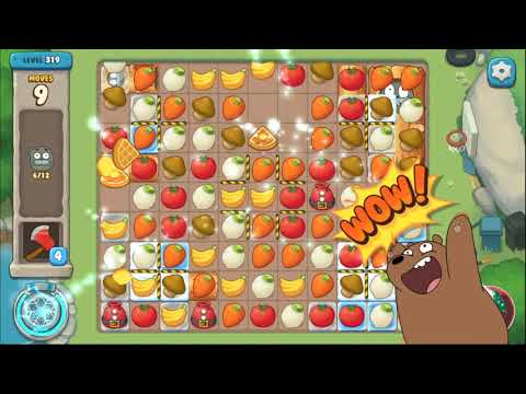 We Bare Bears match3 repairs level 319