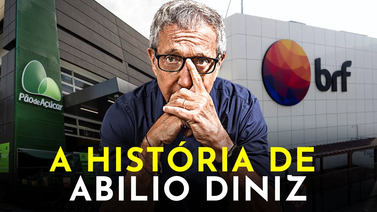 A INCRÍVEL HISTÓRIA DO BILIONÁRIO ABILIO DINIZ - O FUNDADOR DO PÃO DE AÇÚCAR