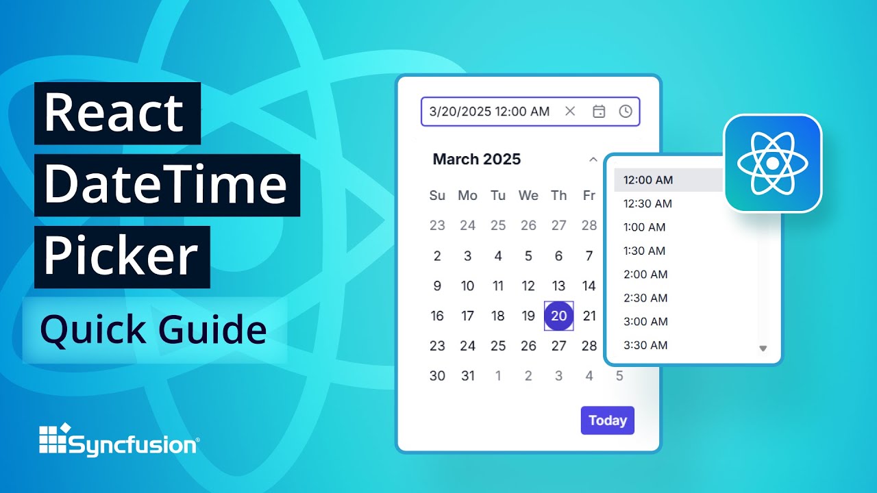 React DateTime Picker: The Ultimate Feature Walkthrough