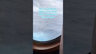 Royal Caribbean Allure of the Seas Main Dining room Dinner Day 6