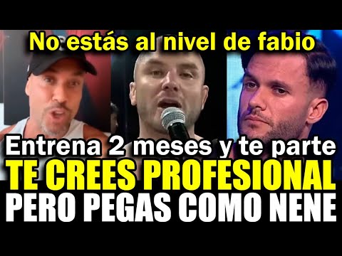 Bruno Agostini defends Fabio and destroys Jenko after challenging him to a boxing match and wrink...