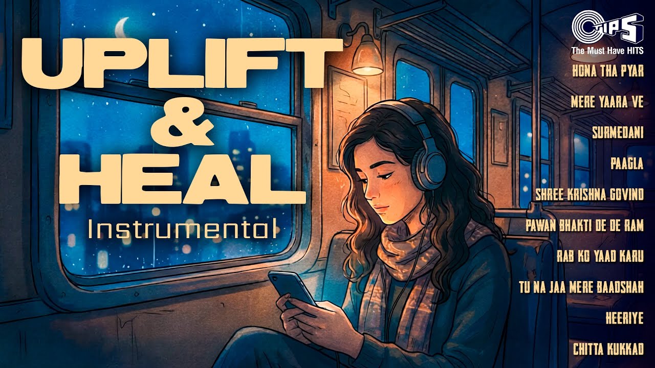 Uplift & Heal | Instrumental Music Bollywood Songs | Sleep & Calm Vibes  Stress Relief & Relaxation