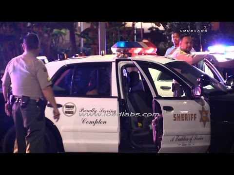 LASD Pursuit of Carjacking Suspect / Bell Gardens  RAW FOOTAGE