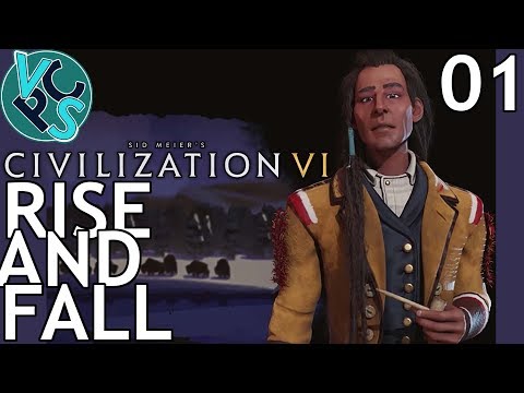 Civ 6 Rise and Fall EP01 – Poundmaker's Cree Emperor Difficulty Large Map
