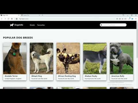 DogInfo-App | Laravel-7 and Vue-Js