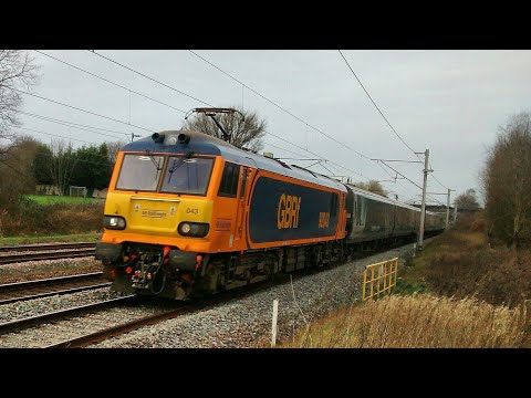 92043 On The Caledonian Sleeper At Bamfurlong 02/02/2020
