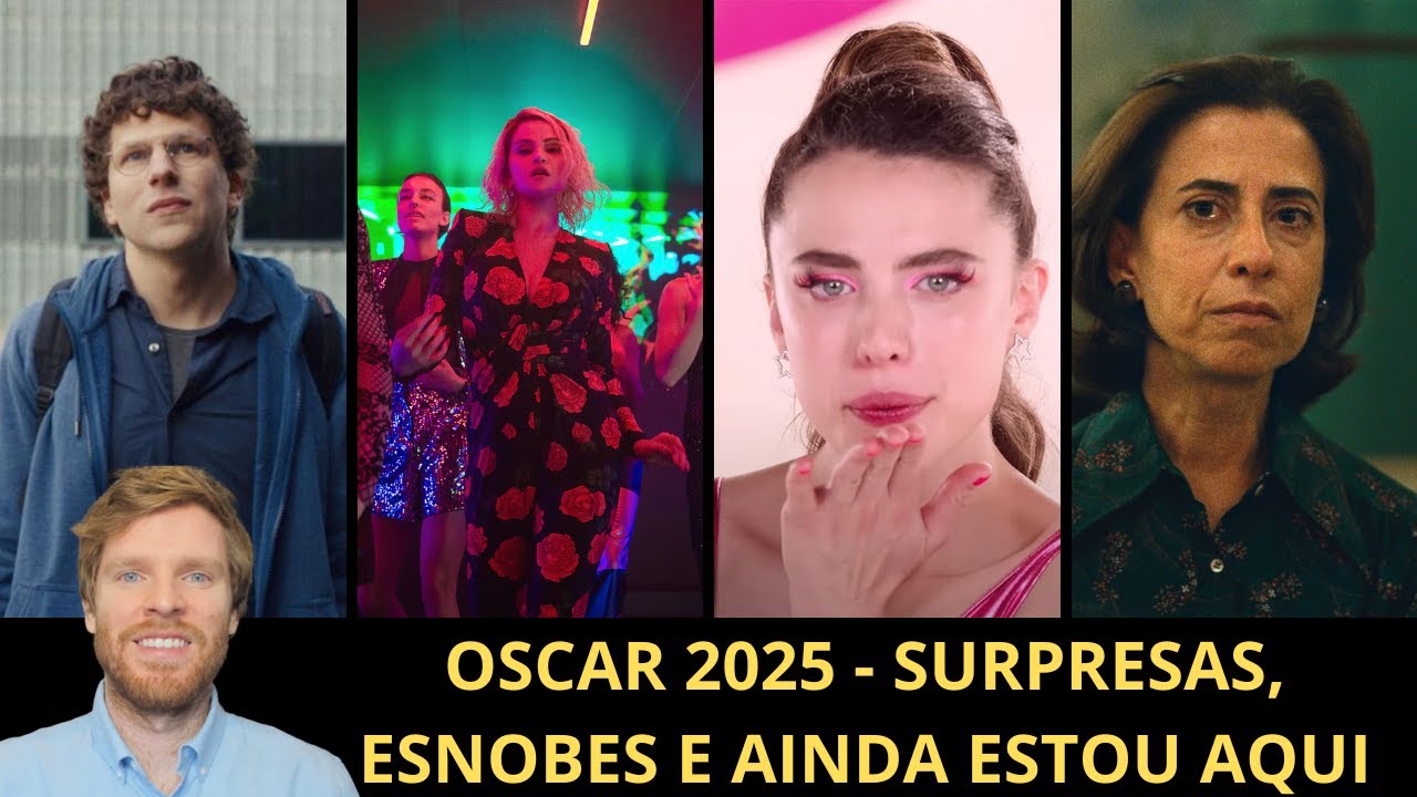 Ao vivo: Surpresas, esnobes e a repercussão das indicações de Ainda Estou Aqui ao Oscar 2025
