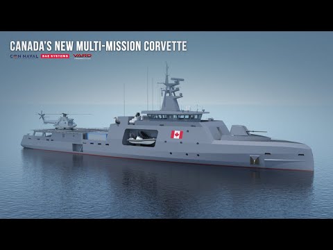 The Ship That Will Replace The Kingston-Class! Meet The Canadian Multi-Mission Corvette