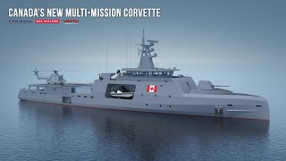 The Ship That Will Replace The Kingston-Class! Meet The Canadian Multi-Mission Corvette