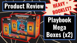 Does Weight Matter NFL Playbook Mega Box (x2) Opening... Booklet