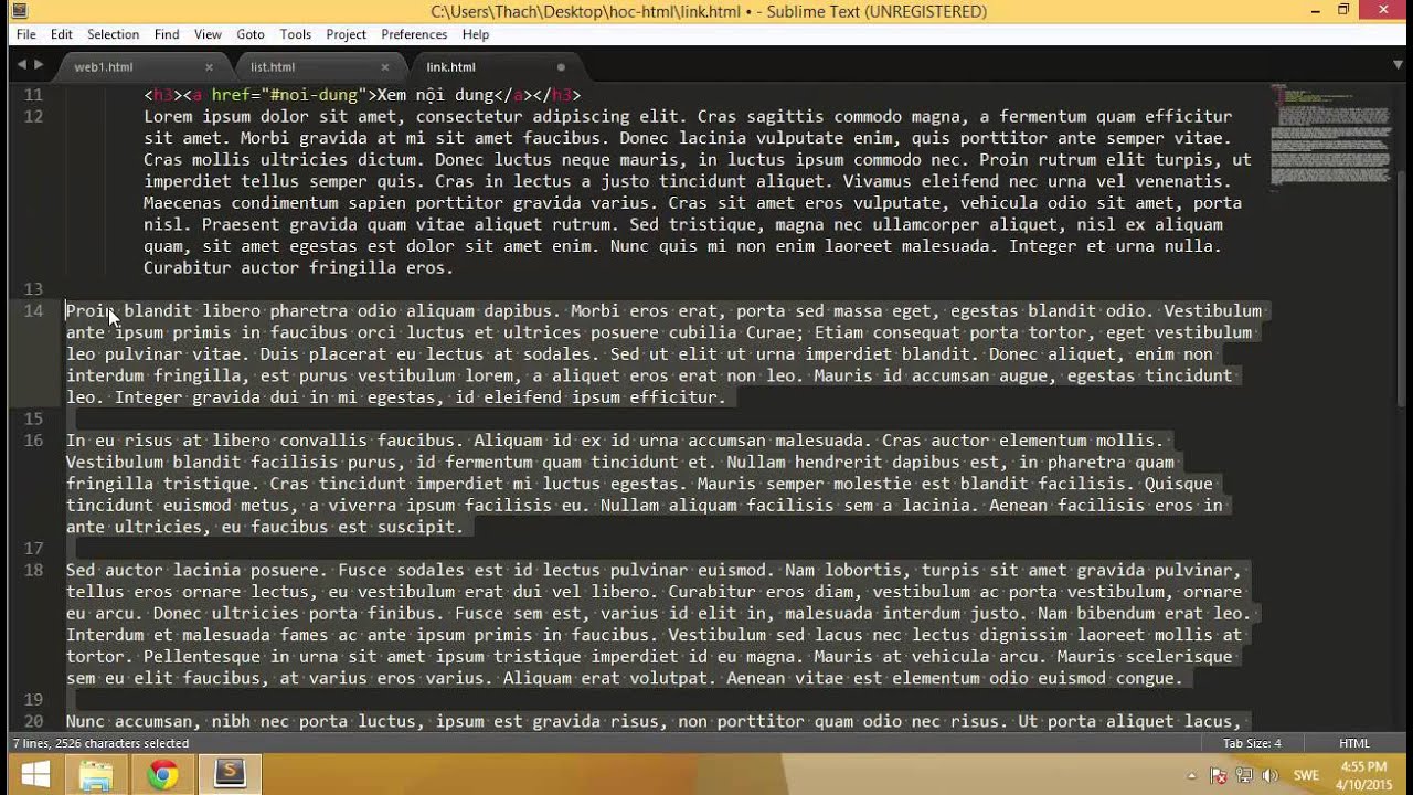 [Học HTML - 07] Thẻ tạo liên kết