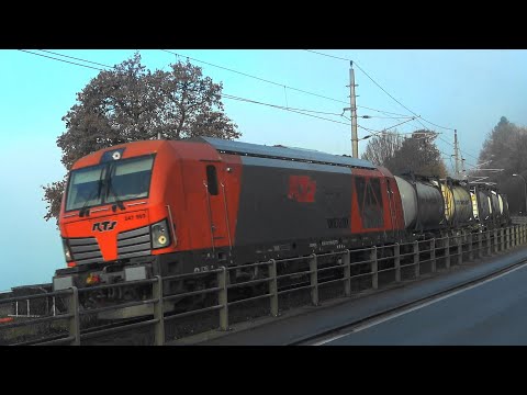 😍Meine 1. Sichtung eines Güterzuges aus Lindau-Reutin kurz vor Bregenz & 1. Sichtung Diesel-Vectron