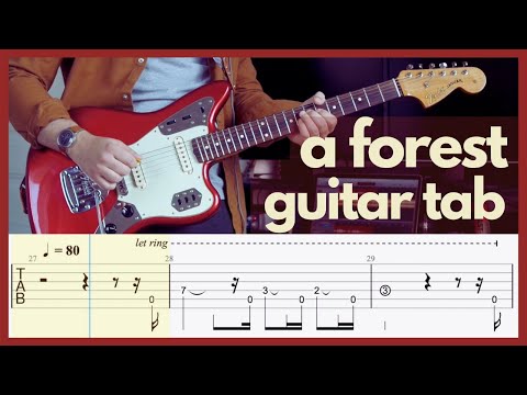 A Forest - The Cure (Guitar tab)