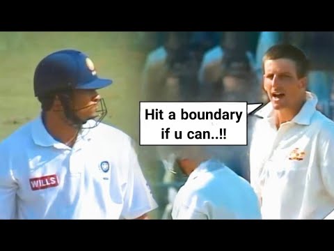 When Sachin gave Kasprowicz What he Deserved 