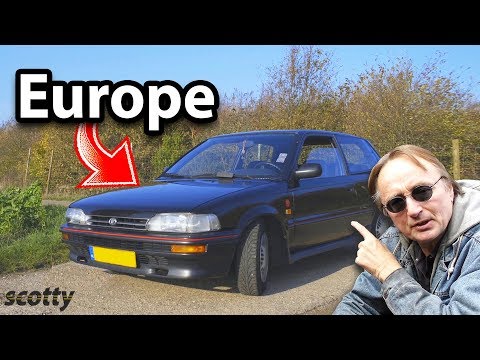 Thumbnail for Here's What Toyotas are Like in Europe, Toyota Corolla AE92 by Toyota, Toyota Corolla, Car