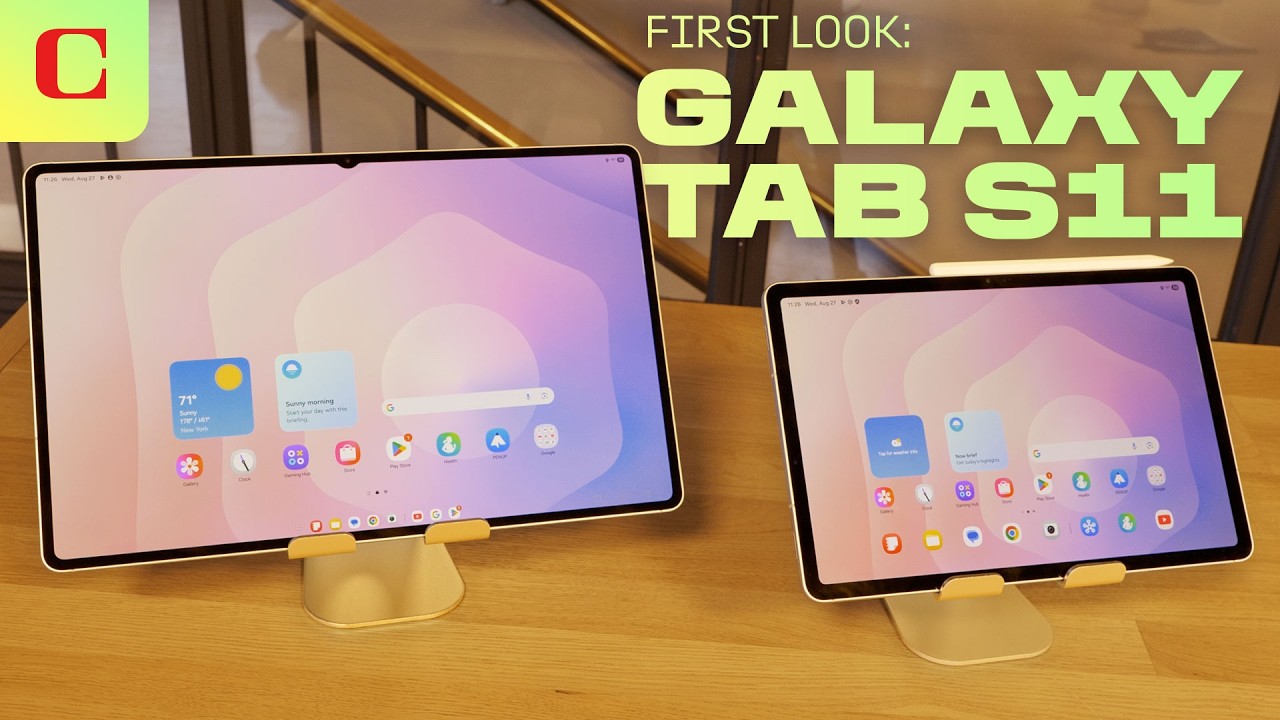 Samsung Galaxy Tab S11 First Look: Slimmer and Faster, the 11-inch Model Is Back
