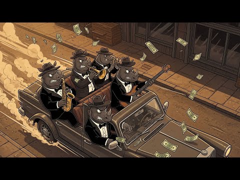 🎩 Gangster Groove – The Great Jazz Escape 💰🥁