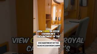 Enchantment of the Seas Ocean View Cabin Tour & Review - Royal Caribbean Cruise Room Guide