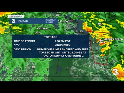 Suffolk outbuildings overturned, tree limbs snapped after reported tornado