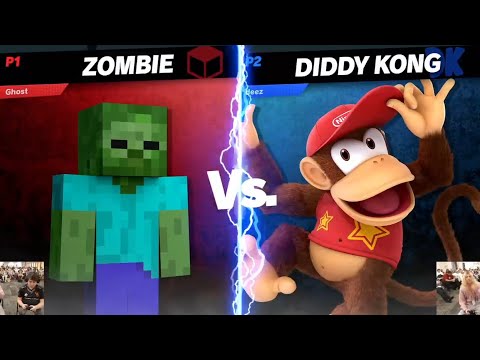 Big Cheese 3 SSBU: Ghost vs Jix (Steve vs Steve/Diddy Kong) - Winners Finals