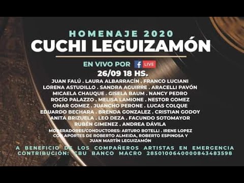 Cuchi Leguizamón - Homenaje 2020 - Día 1