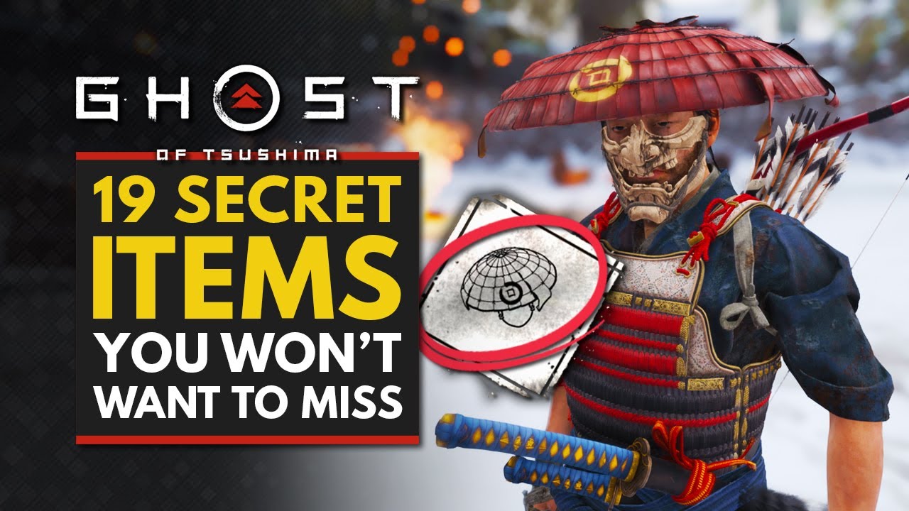 Ghost of Tsushima | 19 SECRET ITEMS You Won't Want to Miss!