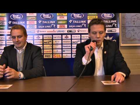 24.10.2012 Blues - Jokerit | Lehdistötilaisuus