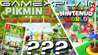 Pikmin 3's Website Mysteriously Goes Missing & New Super Nintendo World Details Incoming!