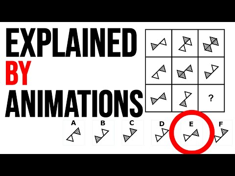 Explaining the Mensa Norway IQ Test Through Animations (145+ IQ Answers)