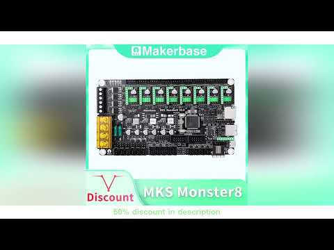 #Makerbase MKS Monster8 V2 32Bit Control Board 3D Printer parts TMC2209 for Voron VS Spider Octop