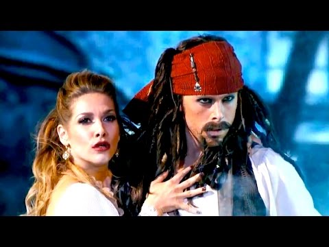 【HD】DWTS 20-10 Finals Riker Lynch & Allison Holker Pirates Of The Caribbean Dancing with the Stars