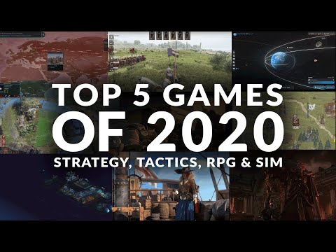 TOP 5 GAMES OF 2020 | STRATEGY, TACTICS, RPG & SIM (PC)