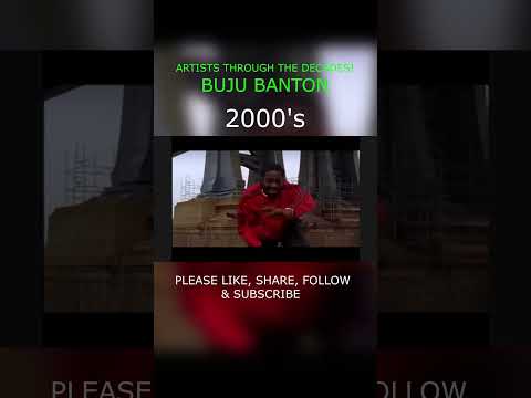 Artists through the decades! Buju Banton #shorts #reggae #bujubanton