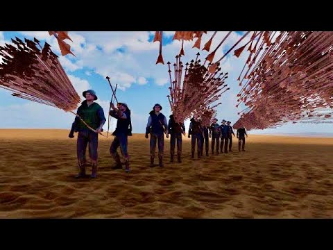 10 FULLAUTO, SUPER ARCHERS Vs 2,000,000 MONGOLS | Ultimate Epic Battle Simulator 2 | UEBS 2