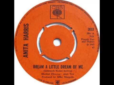 UK New Entry 1968 (178) Anita Harris - Dream A Little Dream Of Me