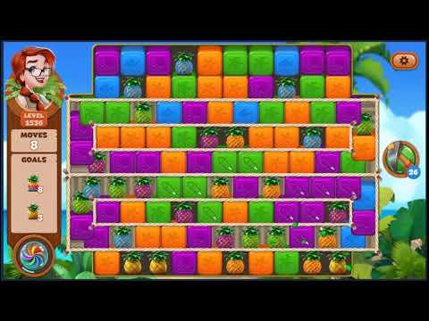 Lost Island Blast Adventure Level 1536 - NO BOOSTERS 🏝️ | SKILLGAMING ✔️