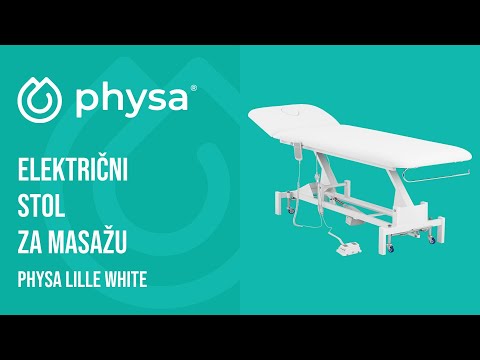 videozapis - Električni stol za masažu - 100 W - 200 kg - Bijela