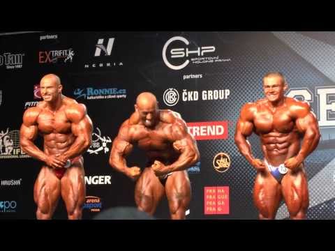 3rd Callout - Prejudging - IFBB Pro - EVL Prague 2013