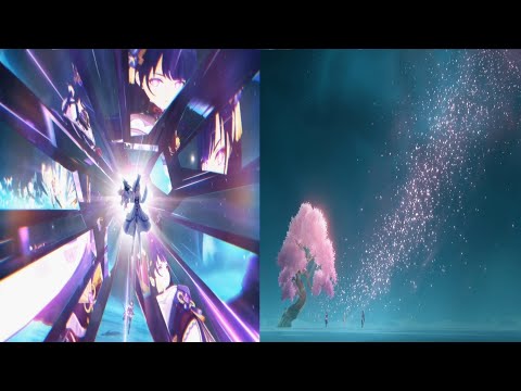 Both Cutscenes from Raiden Story Quest Act 2 Imperatrix Umbrosa Chapter Transient Dream