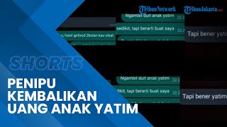 Viral Penipu yang Kembalikan Uang saat Tahu Korbannya Anak Yatim, Malah Beri Tambahan Uang