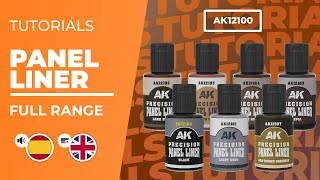 AK Precision Paneliner Black - 30ml / Černá