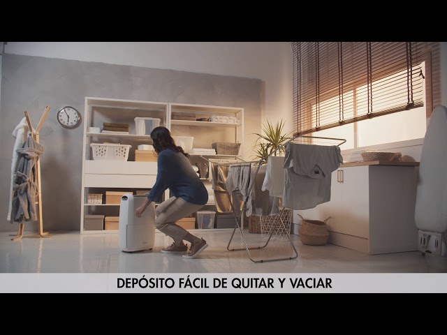 DeLonghi DDSX220 Desumidificador 5L video